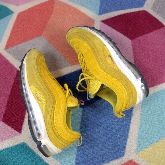 Nike Air Max 97 Running Sneakers Olympic Rings Yellow White Shoes Men's 10 US - Picture 6 of 7